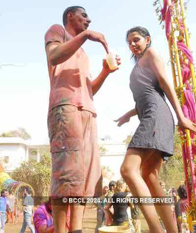 Vineet Jain's Holi Party 2008 -9