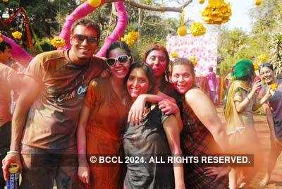 Vineet Jain's Holi Party 2008 -9