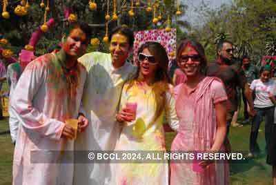 Vineet Jain's Holi Party 2008 -11