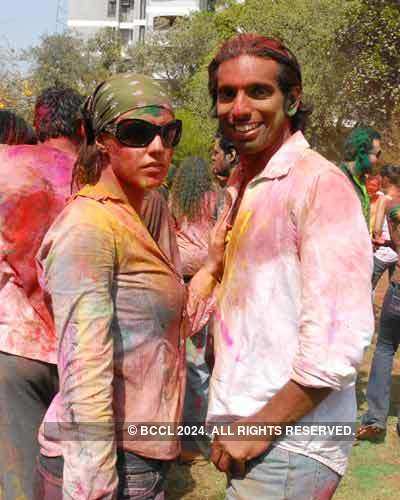 Vineet Jain's Holi Party 2008 -12