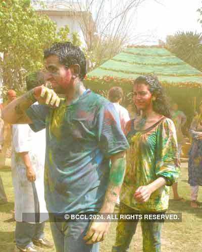 Vineet Jain's Holi Party 2008 -12