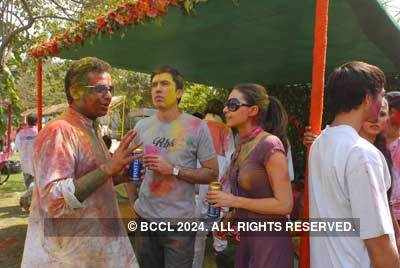 Vineet Jain's Holi Party 2008 -12