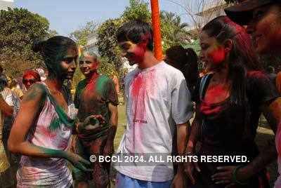 Vineet Jain's Holi Party 2008 -12