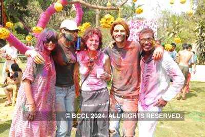 Vineet Jain's Holi Party 2008 -12