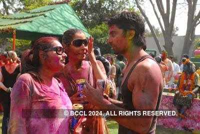 Vineet Jain's Holi Party 2008 -13