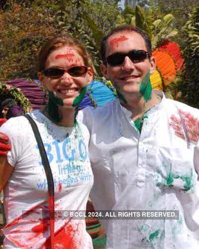 Vineet Jain's Holi Party 2008 -13