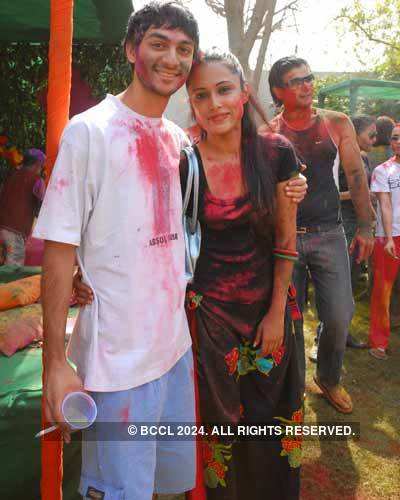 Vineet Jain's Holi Party 2008 -13