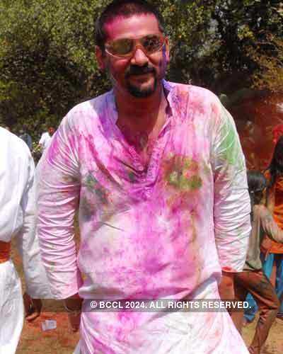 Vineet Jain's Holi Party 2008 -13