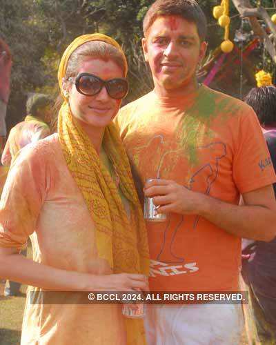 Vineet Jain's Holi Party 2008 -13