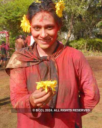 Vineet Jain's Holi Party 2008 -13