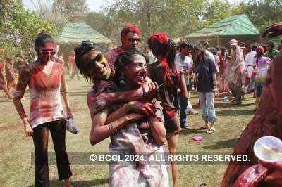 Vineet Jain's Holi Party 2008 -15