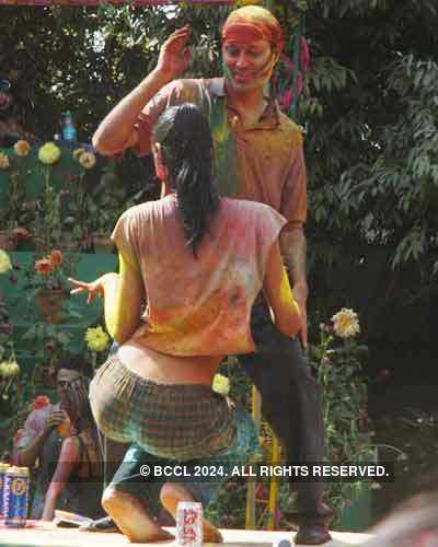 Vineet Jain's Holi Party 2008 -15