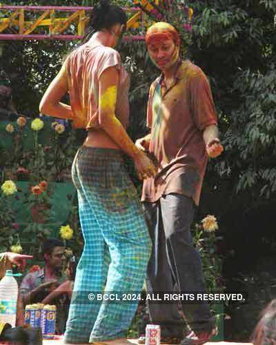 Vineet Jain's Holi Party 2008 -15