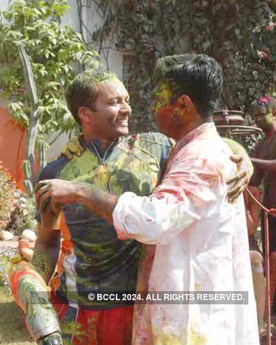 Vineet Jain's Holi Party 2008 -15