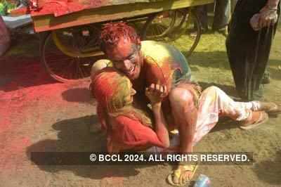 Vineet Jain's Holi Party 2008 -15