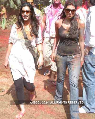 Vineet Jain's Holi Party 2008 -15