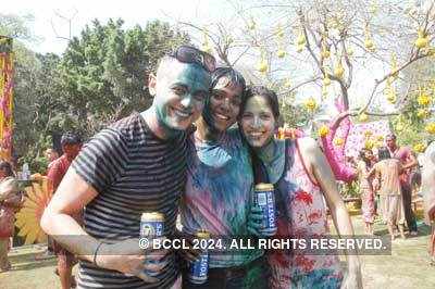 Vineet Jain's Holi Party 2008 -15