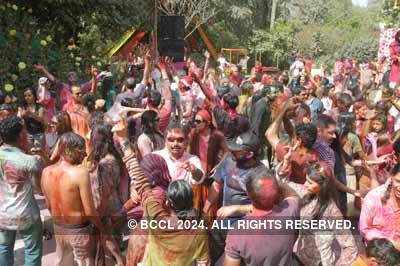 Vineet Jain's Holi Party 2008 -15