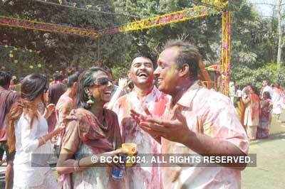 Vineet Jain's Holi Party 2008 -15