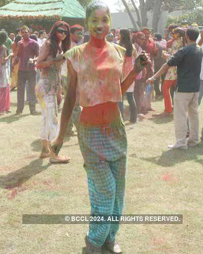 Vineet Jain's Holi Party 2008 -15