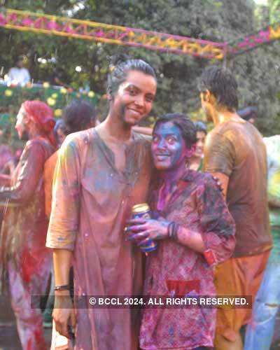 Vineet Jain's Holi Party 2008 -16