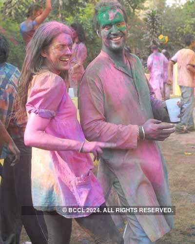 Vineet Jain's Holi Party 2008 -16