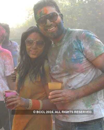 Vineet Jain's Holi Party 2008 -16