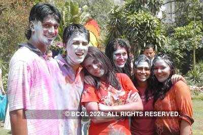 Vineet Jain's Holi Party 2008 -18