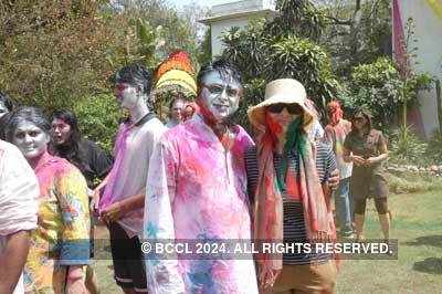 Vineet Jain's Holi Party 2008 -18