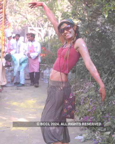 Vineet Jain's Holi Party 2008 -16