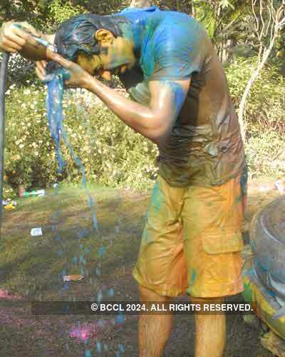 Vineet Jain's Holi Party 2008 -17