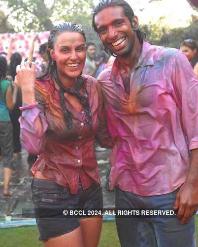 Vineet Jain's Holi Party 2008 -17