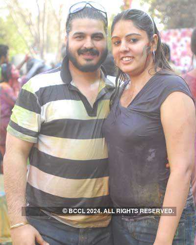 Vineet Jain's Holi Party 2008 -17