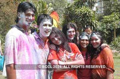 Vineet Jain's Holi Party 2008 -20