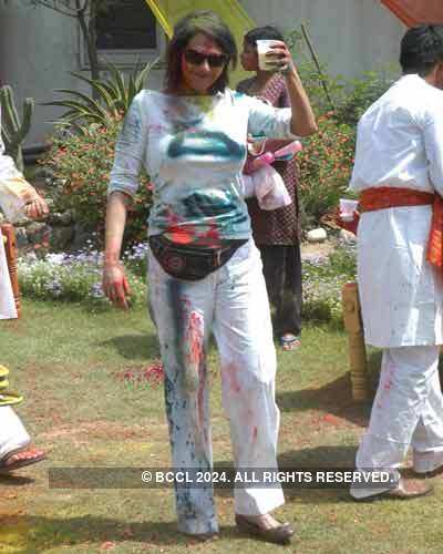 Vineet Jain's Holi Party 2008 -20