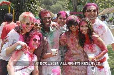 Vineet Jain's Holi Party 2008 -20