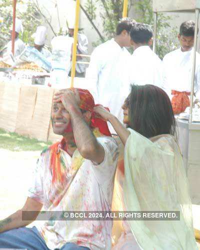 Vineet Jain's Holi Party 2008 -20