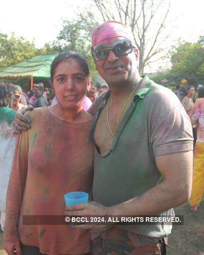 Vineet Jain's Holi Party 2008 -19