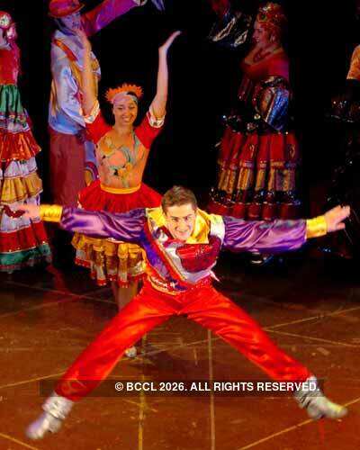 Performance: Russian Folk dancers