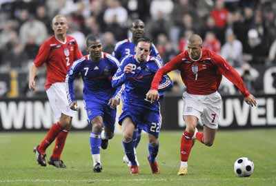 Friendly soccer match