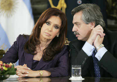 Argentina's President at Casa Rosada