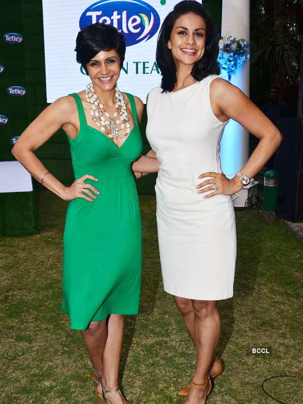 Celebs at tea brand's launch