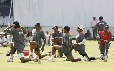 India vs SA: Practice session