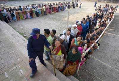 Nepal: Historic polls begins