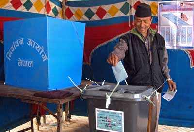 Polls begin in Nepal
