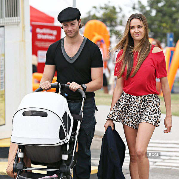 Former Miss Universe Australia Rachael Finch's family day out ...