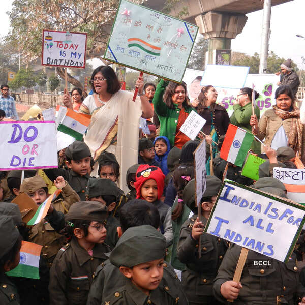 Children celebrates Bose's birth anniversary