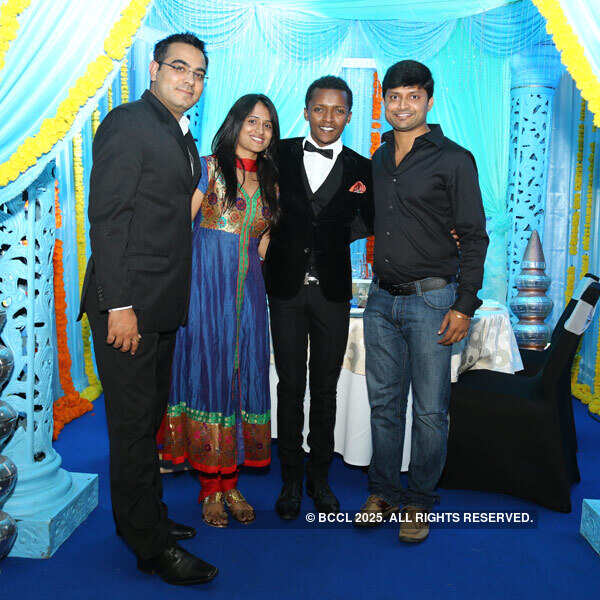 Celebs at a fashion show