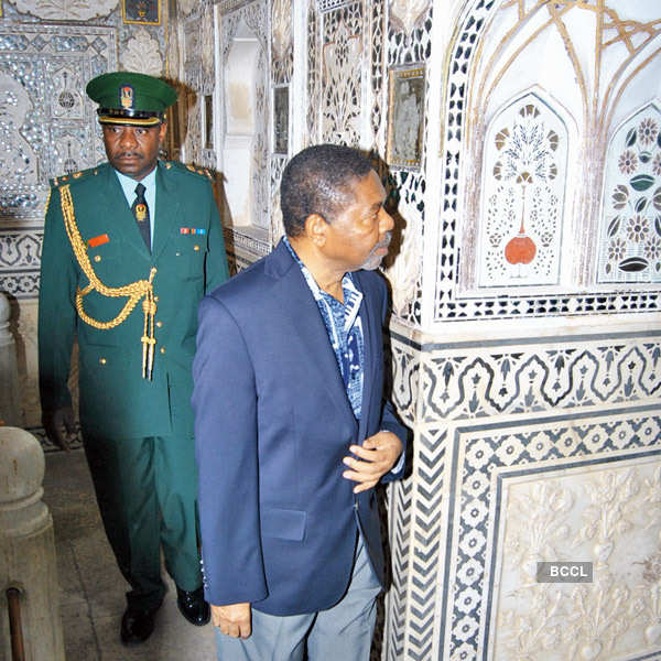 Ali Mohamed Shein visits Amber Fort