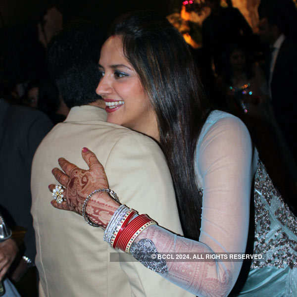 Ahana Deol & Vaibhav Vora's reception